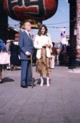 Borges y María Kodama en Japón Borges y María Kodama en Japón