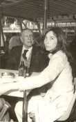 Borges y María Kodama en Viajando