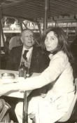 Borges y María Kodama en Viajando Borges y María Kodama en Viajando