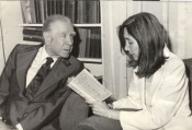 Borges y María Kodama Borges y María Kodama
