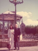 Borges y María Kodama